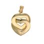 Pendentif or jaune 