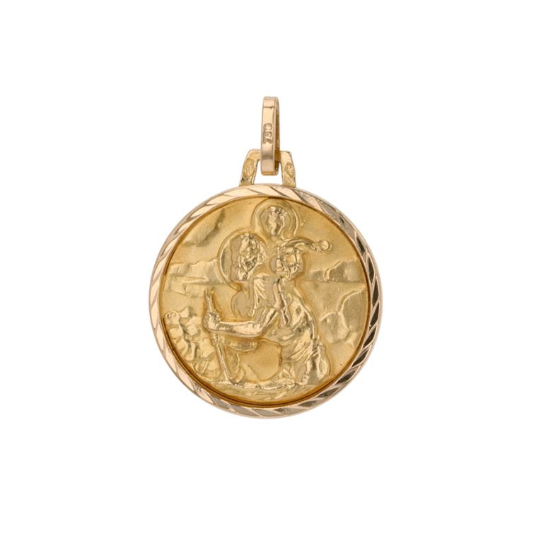 médaille or jaune