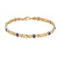 Bracelet or jaune Saphir