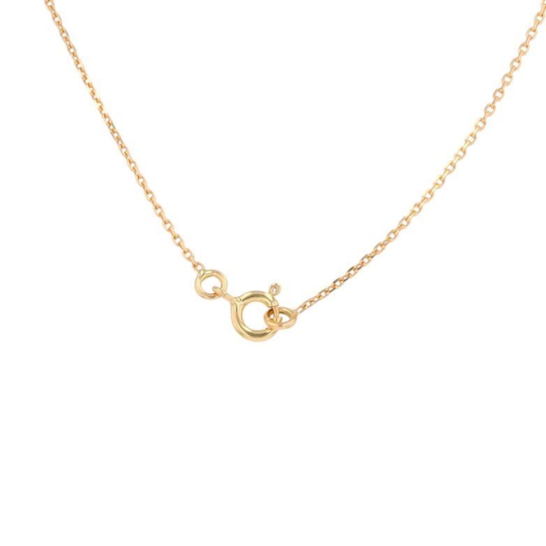 collier or jaune émeraude et diamant(s) 
