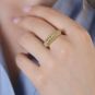 Bague or jaune 