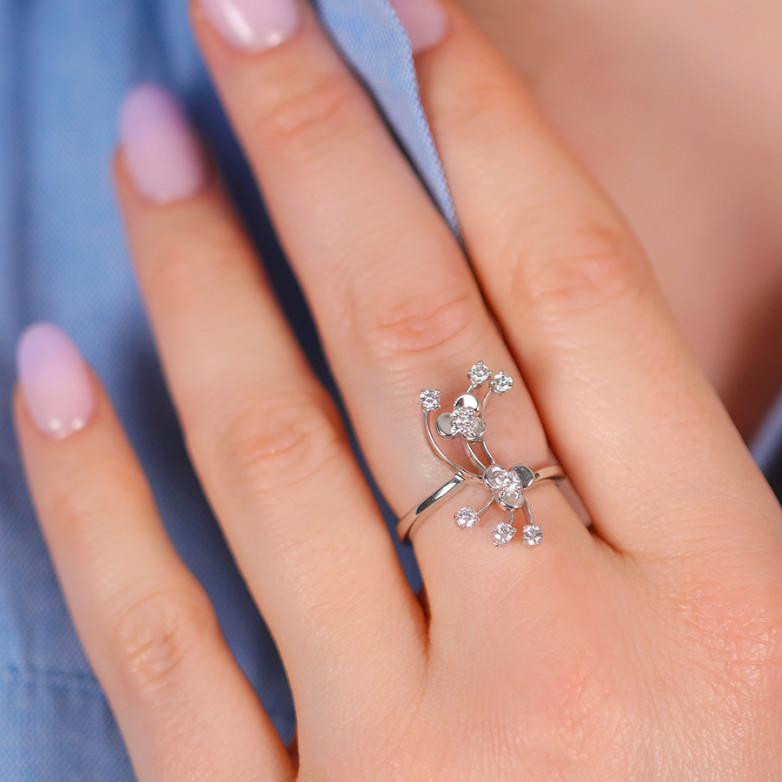Bague diamants 0.32 carat...