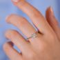 Solitaireor gris diamant (s) 