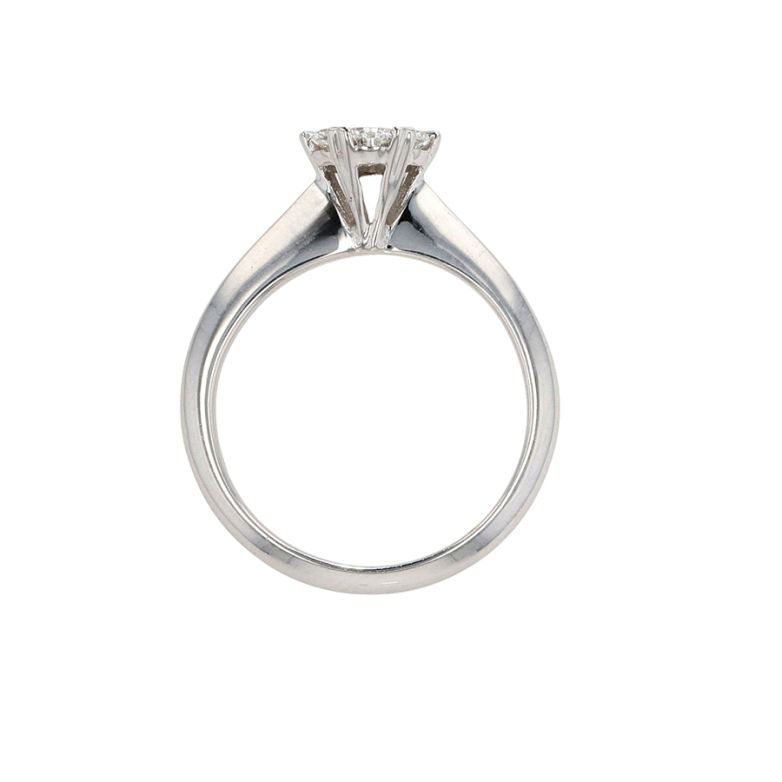 Solitaireor gris diamant (s) 