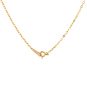 collier or jaune diamant,P.fine jade