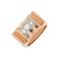 Bague 2 ors diamant (s) Vintage