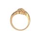 Bague or jaune rubis et diamant(s) 
