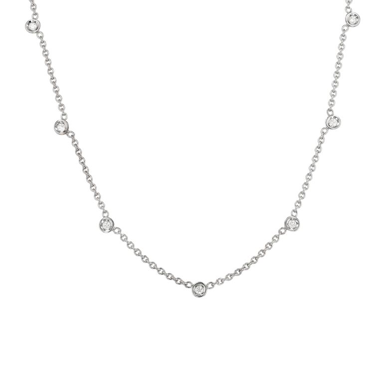 collier or gris diamant (s)