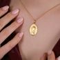 médaille or jaune 
