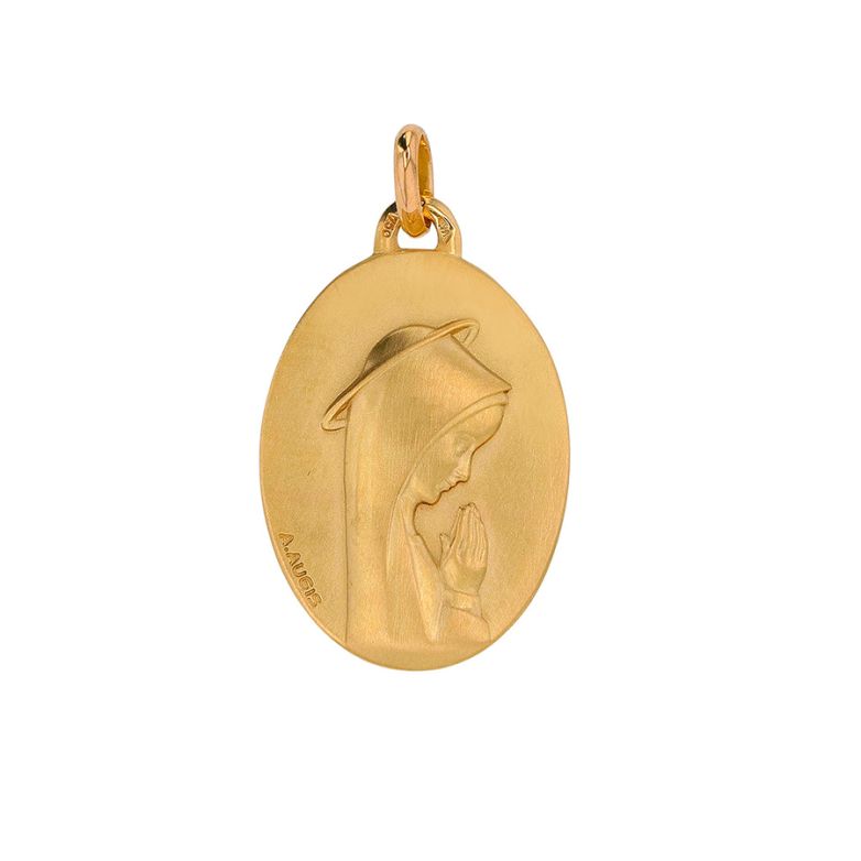 médaille or jaune