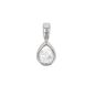 Pendentif or gris diamant (s)