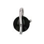 Pendentif or gris diamant,P.fine onyx