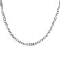 collier or gris diamant (s)
