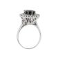 Bague or gris saphir et diamant(s) Vintage 
