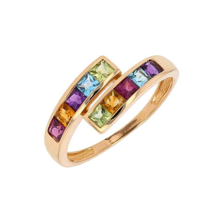 Bague or jaune Pierres Fines