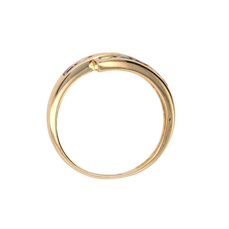Bague or jaune Pierres Fines 