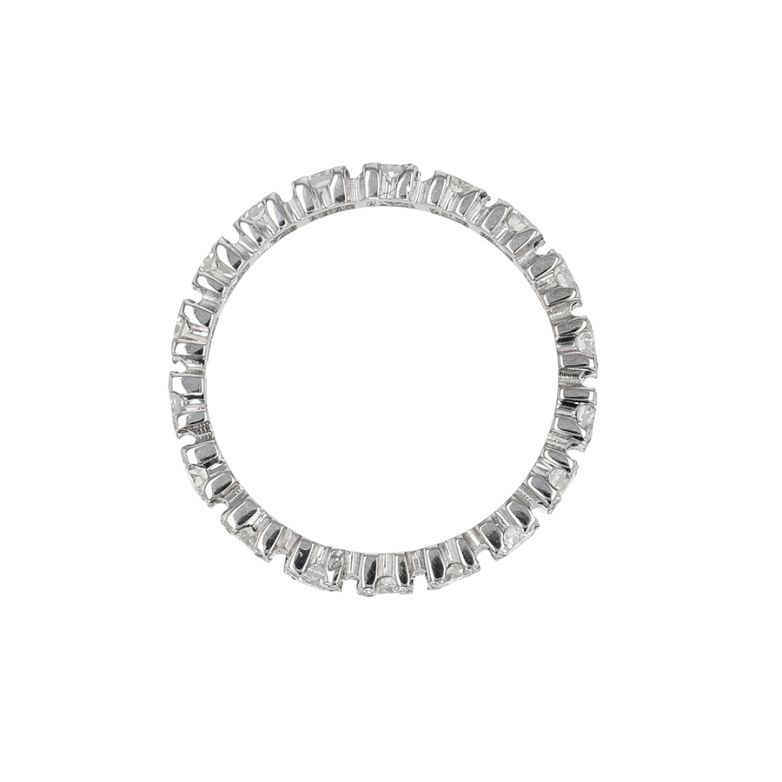 Alliance or gris diamant (s) Vintage 