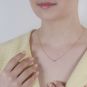 Collier or jaune diamant (s) 