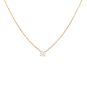 Collier or jaune diamant (s)