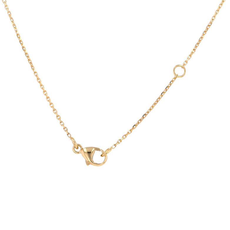 Collier or jaune diamant (s) 