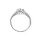 Bague or gris diamant (s) 