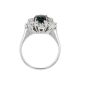 Bague or gris saphir et diamant(s) 