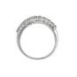 Bague or gris diamant (s) 