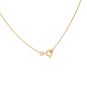 collier or jaune émeraude et diamant(s) 