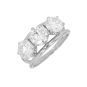Bague or gris diamant (s) Vintage