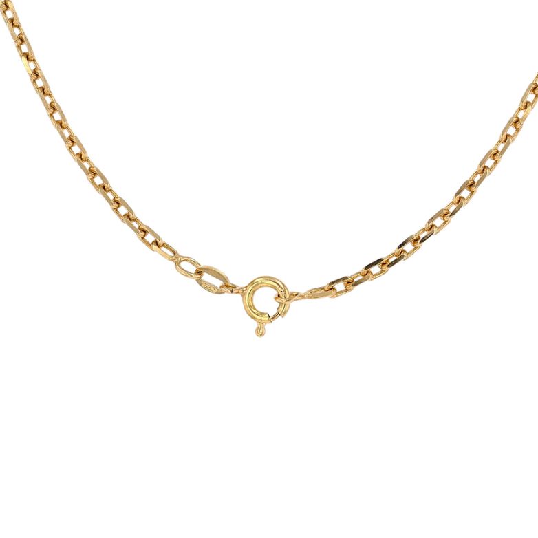 Chaine maille forçat or jaune 
