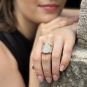 Bague or rosediamant (s) 