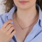 collier or jaune Topaze 