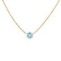 collier or jaune Topaze