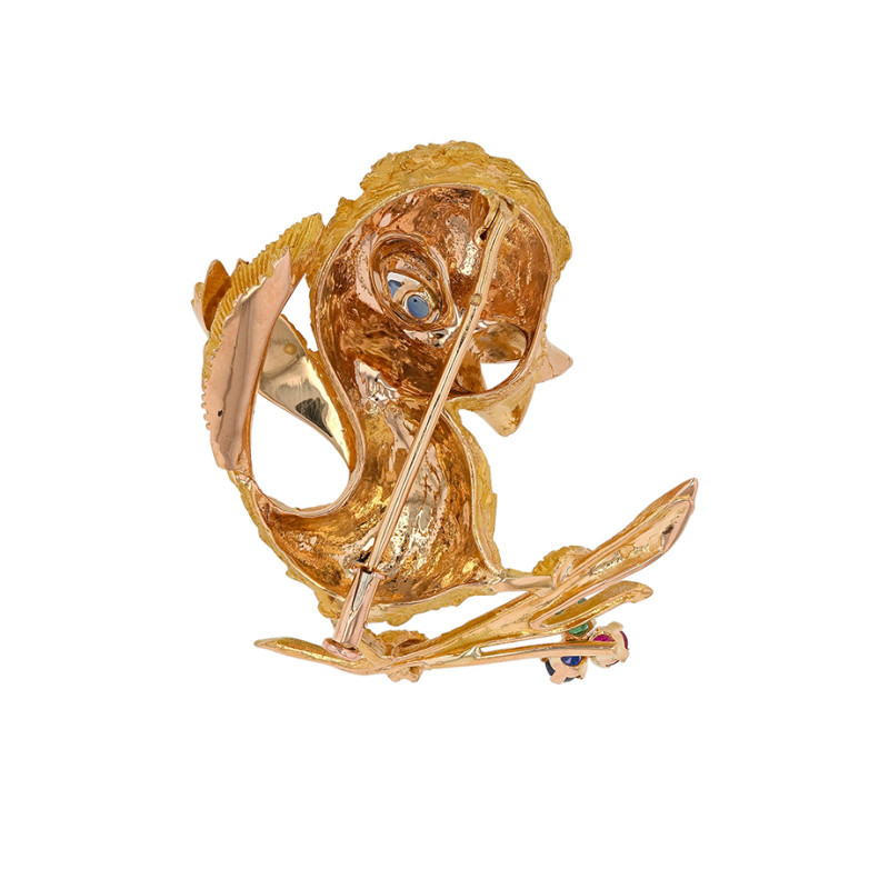 Broche vintage poussin...