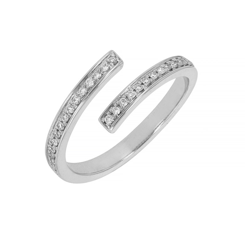 Bague diamants 0.12 carat...
