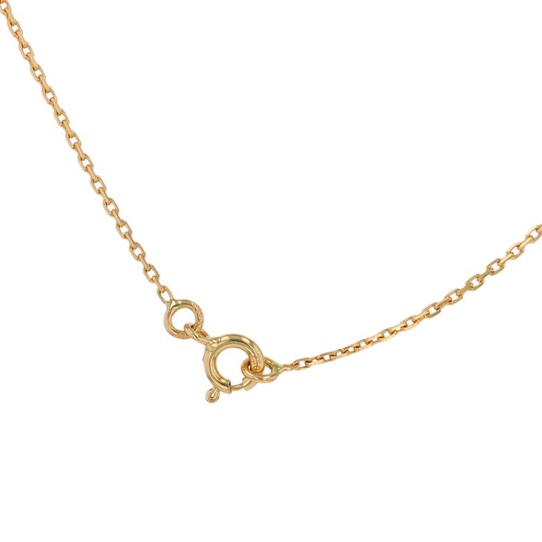 Collier or jaune diamant (s) 