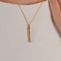Pendentif or jaune diamant (s) 