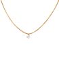 collier or jaune diamant (s)