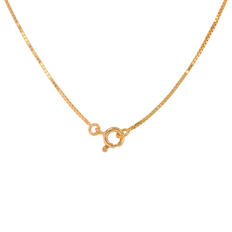 collier or jaune diamant (s) 