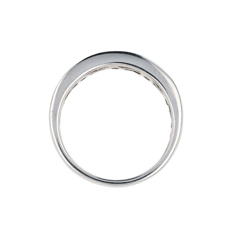 Alliance or gris diamant (s) 