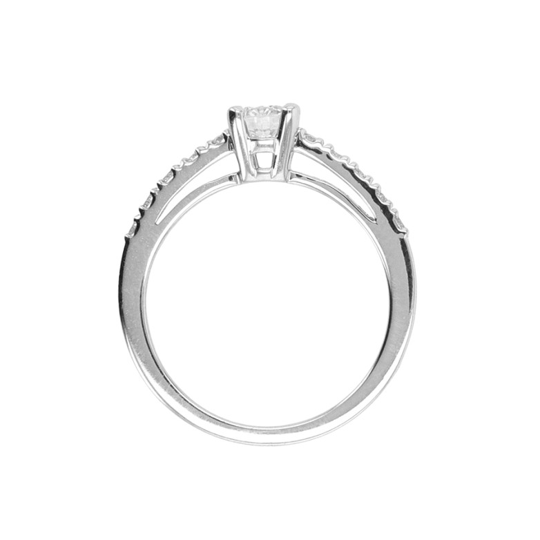 Bague diamants 0.77 carat...