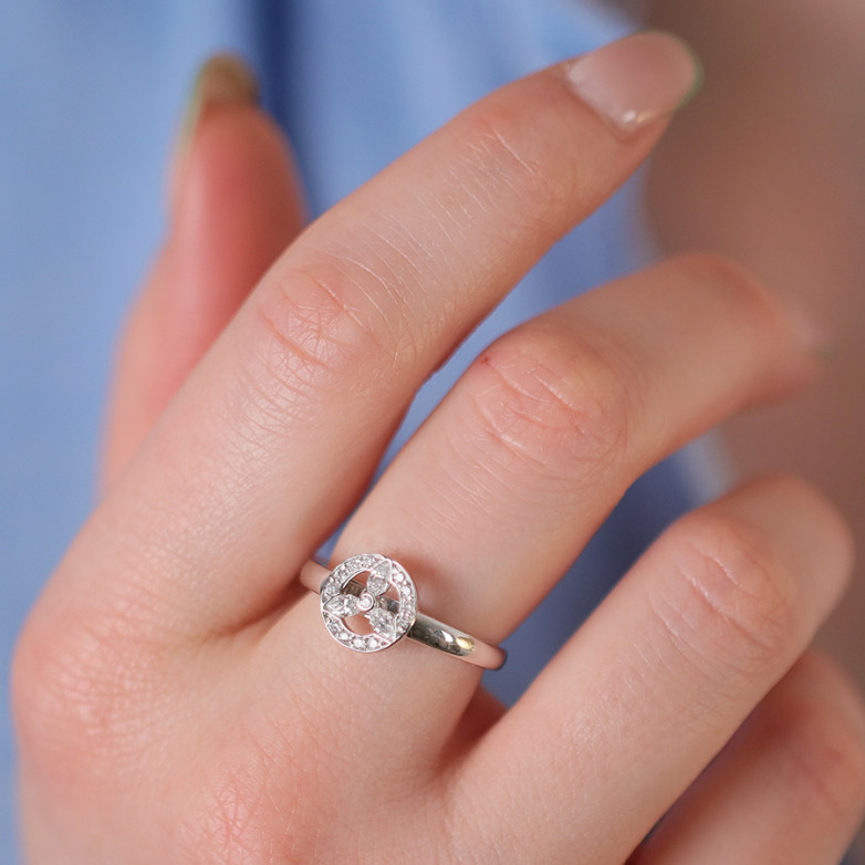 Bague diamants 0.30 carat...