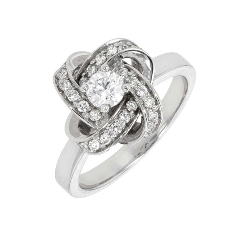 Bague diamants 0.51 carat...