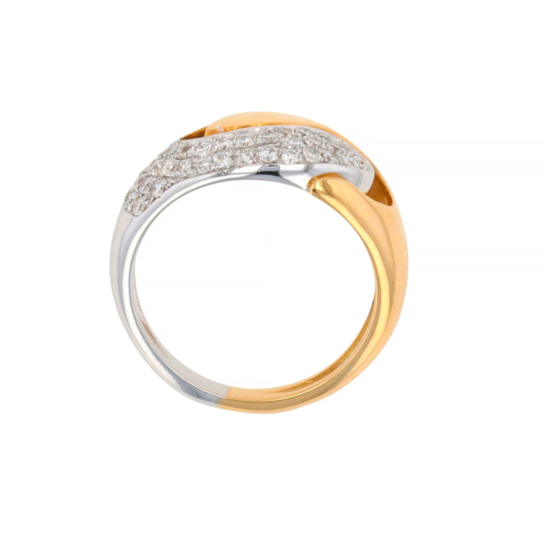 Bague diamants 0.13 carat 2...