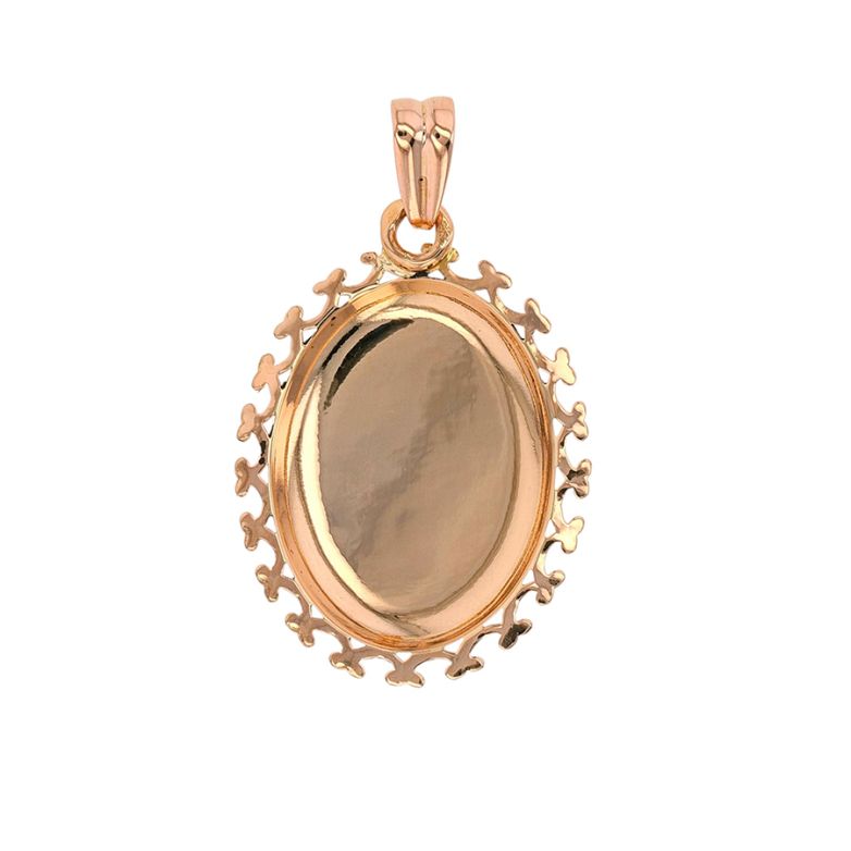 Pendentif or jaune 
