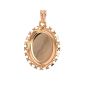 Pendentif or jaune 