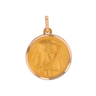 médaille or jaune