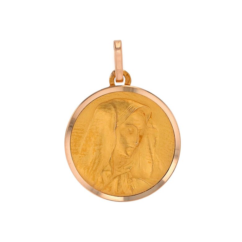 médaille or jaune