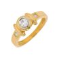 Bague or bicolore diamant (s)