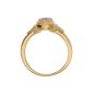 Bague or bicolore diamant (s) 